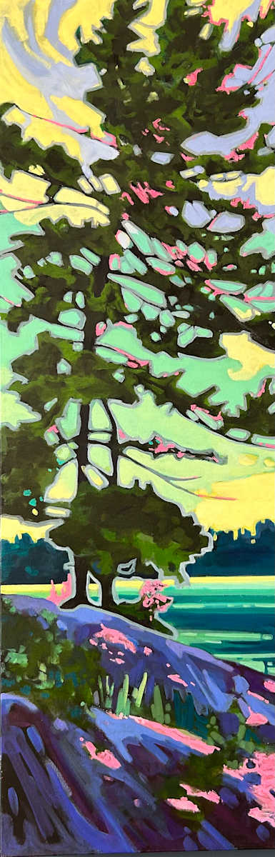 Standing Tall at Dusk by Dawn Schmidt 