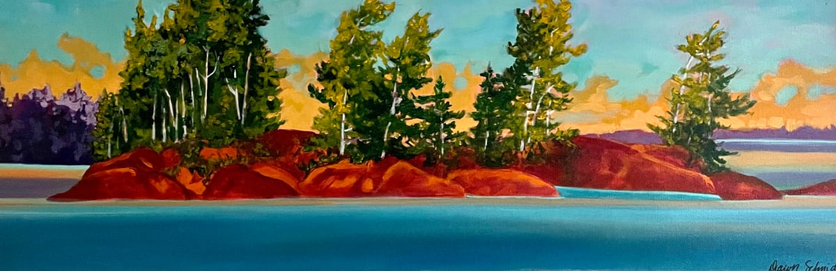 The Afterglow by Dawn Schmidt  Image: Sioux Narrows