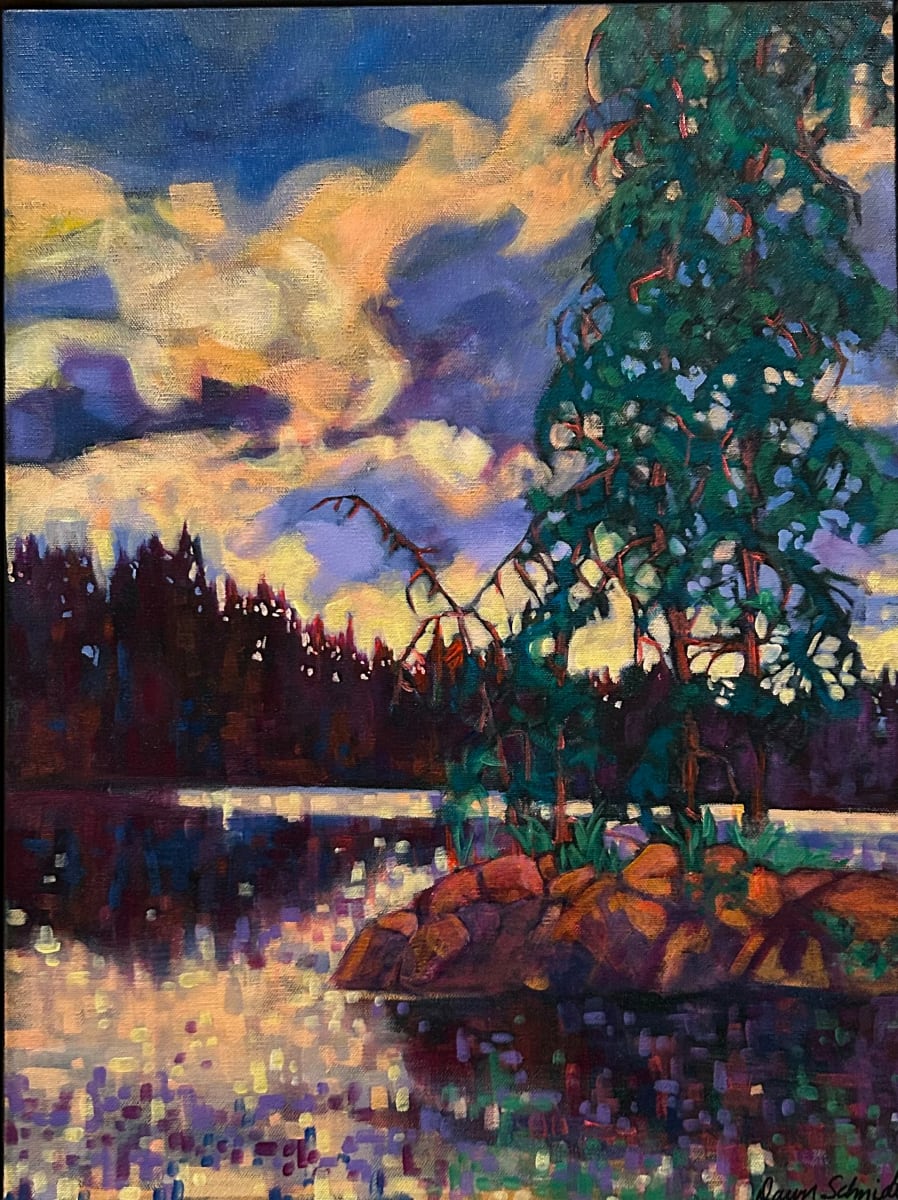 Golden Refelctions by Dawn Schmidt 