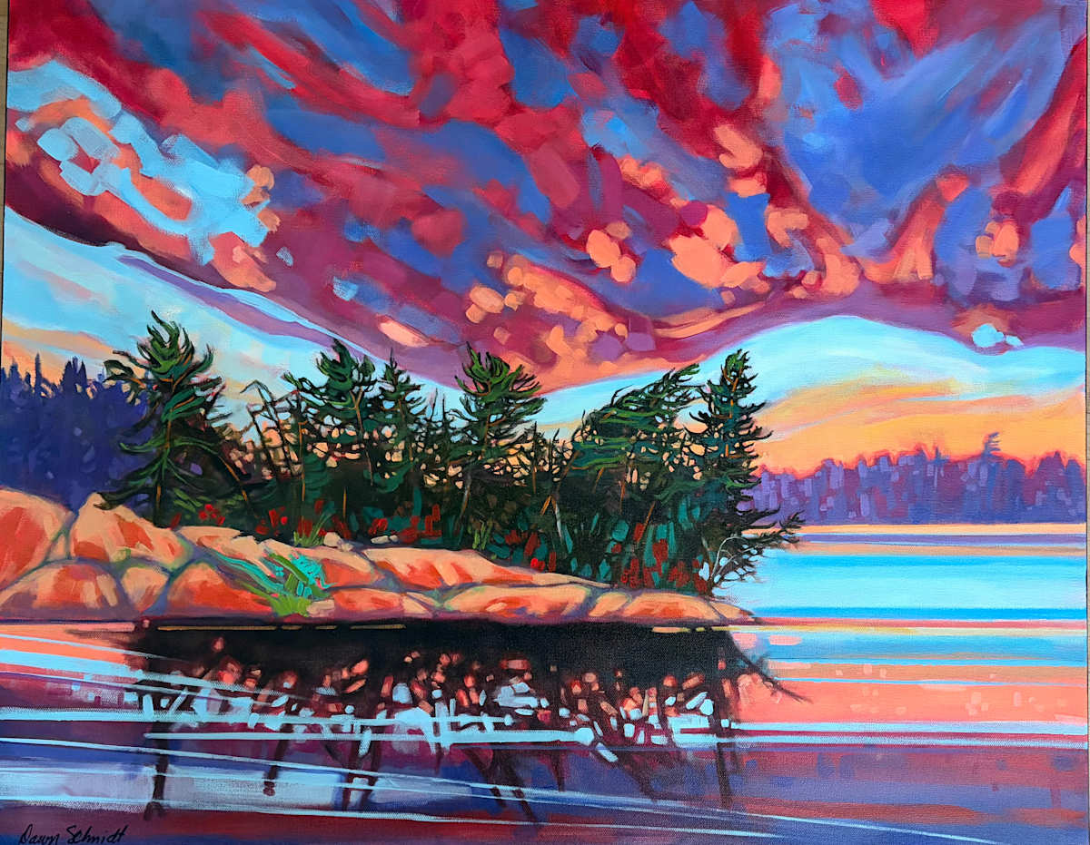 Last Light on Shore by Dawn Schmidt, Image 1.