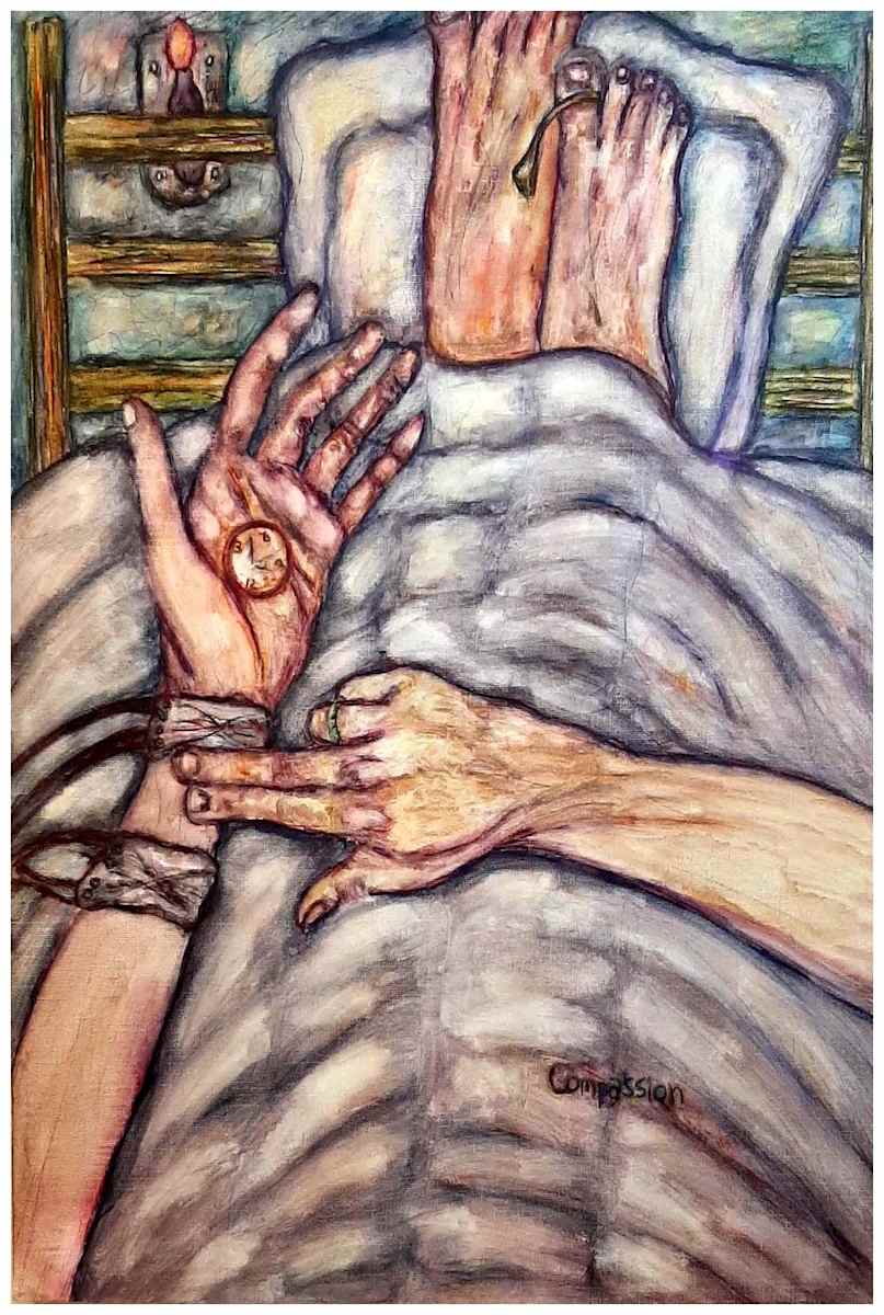 Compassion (From "States of Desire, States of Being" series), $375, Buyer pays shipping, prints available by Stephen Mead  Image: The series "States of Desire, States of Being" is included in Stephen Mead's book "Selected Works", https://www.amazon.com/Selected-Works-Stephen-Mead/dp/B0D86HK7T7