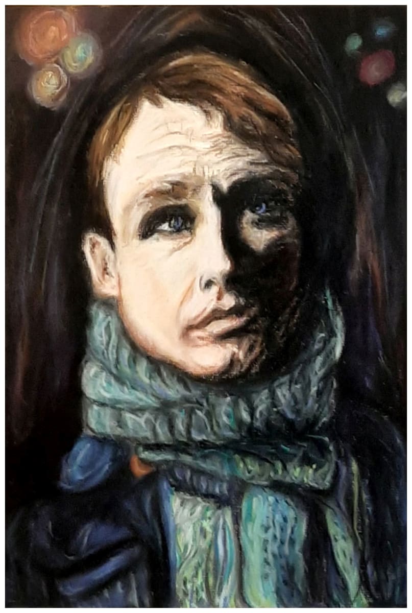Coping, pastel, $175. Buyer pays for shipping by Stephen Mead 