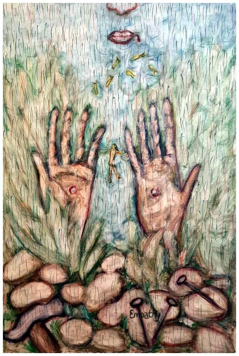 Empathy (From "States of Desire, States of Being" series), $375, Buyer pays shipping, prints available by Stephen Mead  Image: The series "States of Desire, States of Being" is included in Stephen Mead's book "Selected Works", https://www.amazon.com/Selected-Works-Stephen-Mead/dp/B0D86HK7T7