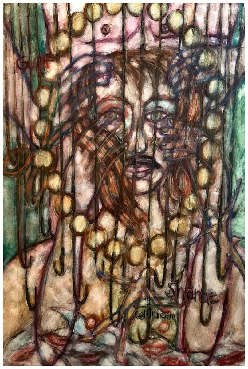 Guilt/Shame (From "States of Desire, States of Being" series), $375, Buyer pays shipping, prints available by Stephen Mead  Image: The series "States of Desire, States of Being" is included in Stephen Mead's book "Selected Works", https://www.amazon.com/Selected-Works-Stephen-Mead/dp/B0D86HK7T7