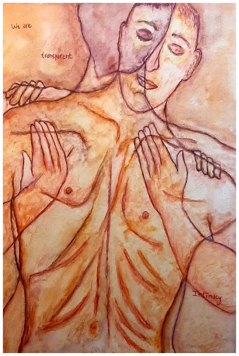 Intimacy (From "States of Desire, States of Being" series), $375, Buyer pays shipping, prints available by Stephen Mead  Image: The series "States of Desire, States of Being" is included in Stephen Mead's book "Selected Works", https://www.amazon.com/Selected-Works-Stephen-Mead/dp/B0D86HK7T7