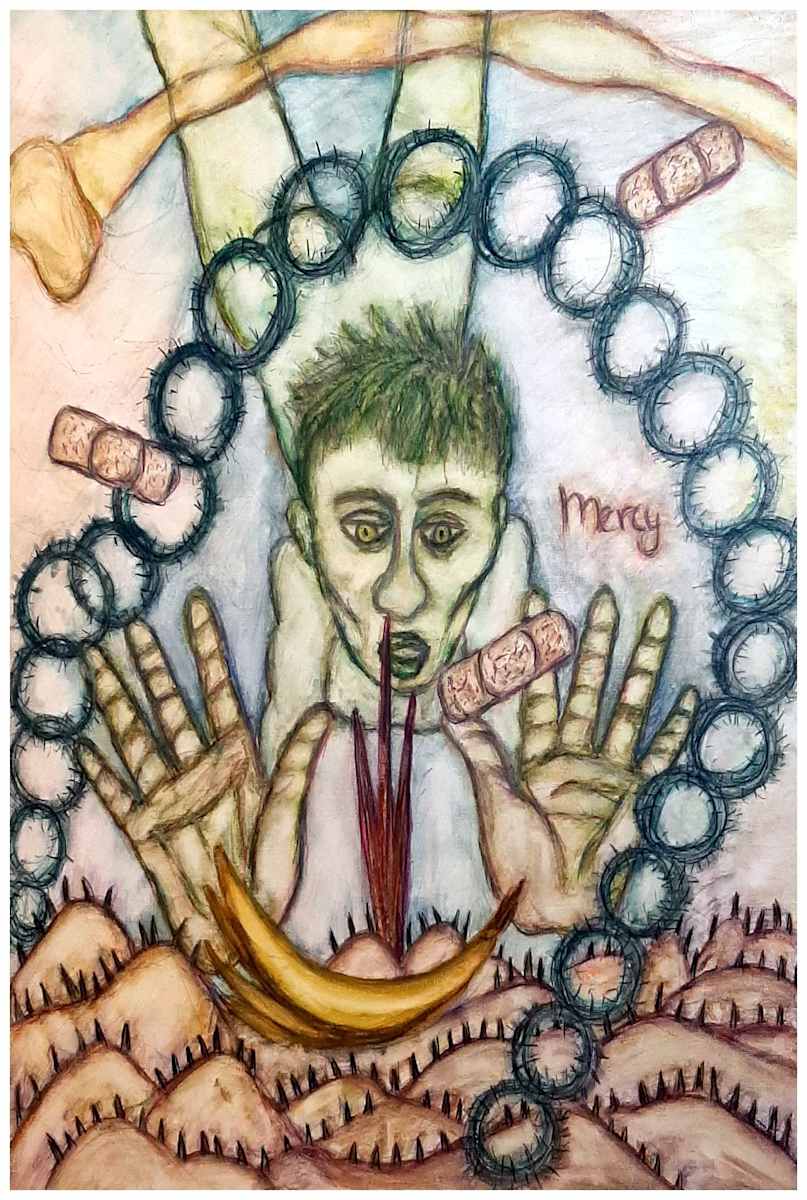 Mercy (From "States of Desire, States of Being" series), $375, Buyer pays shipping, prints available by Stephen Mead  Image: The series "States of Desire, States of Being" is included in Stephen Mead's book "Selected Works", https://www.amazon.com/Selected-Works-Stephen-Mead/dp/B0D86HK7T7