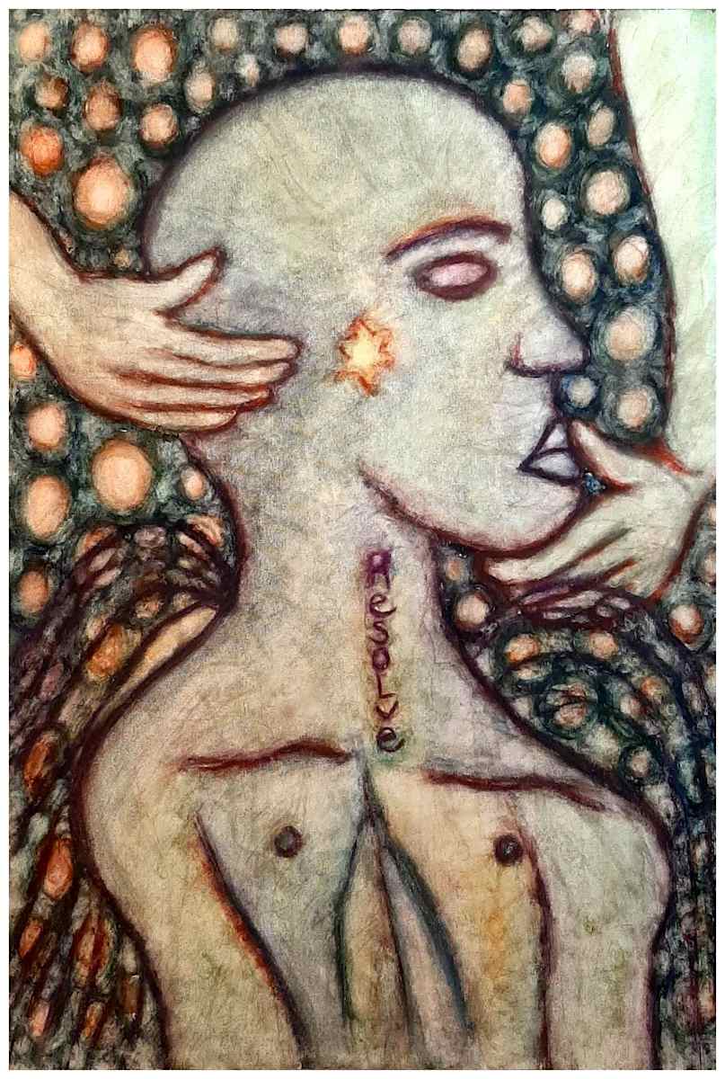 Resolve (From "States of Desire, States of Being" series) Buyer pays shipping.  Prints available, contact artist, mead815@yahoo.com by Stephen Mead  Image: The series "States of Desire, States of Being" is included in Stephen Mead's book "Selected Works", https://www.amazon.com/Selected-Works-Stephen-Mead/dp/B0D86HK7T7