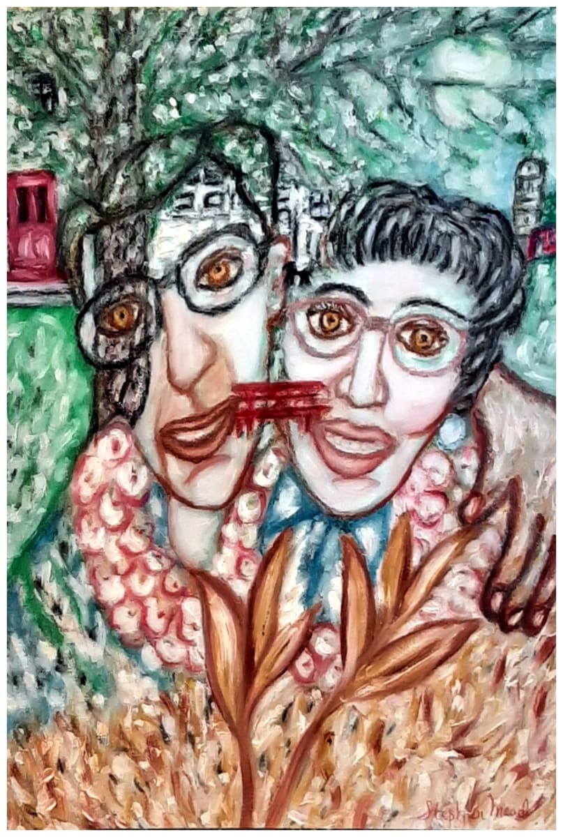 Your Own Private Hawaii, mixed media, $350.  Buyer pays for shipping. by Stephen Mead 