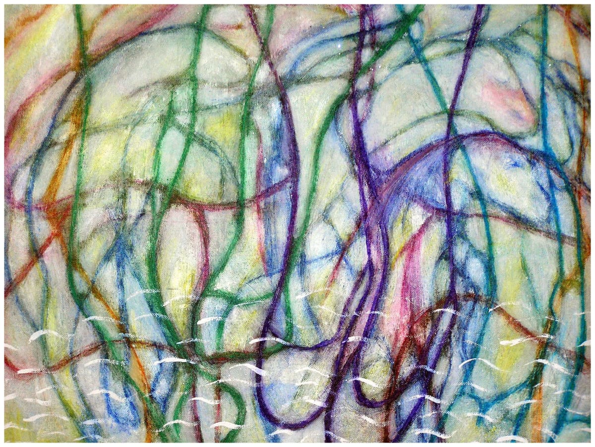 Horse Dance, Mixed Media, $350, Buyer pays for shipping by Stephen Mead 