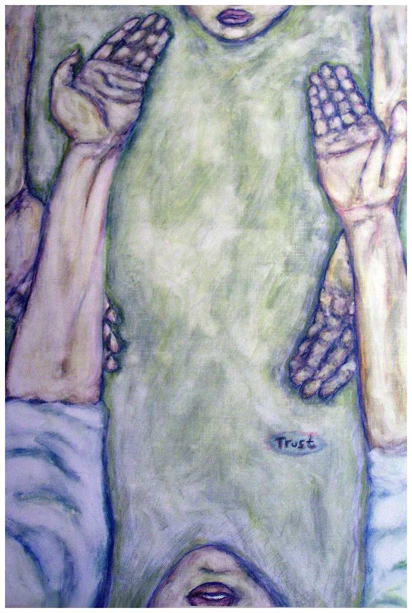 Trust, (From "States of Desire, States of Being" series) Buyer pays shipping.  Prints available, contact artist, mead815@yahoo.com by Stephen Mead  Image: The series "States of Desire, States of Being" is included in Stephen Mead's book "Selected Works", https://www.amazon.com/Selected-Works-Stephen-Mead/dp/B0D86HK7T7