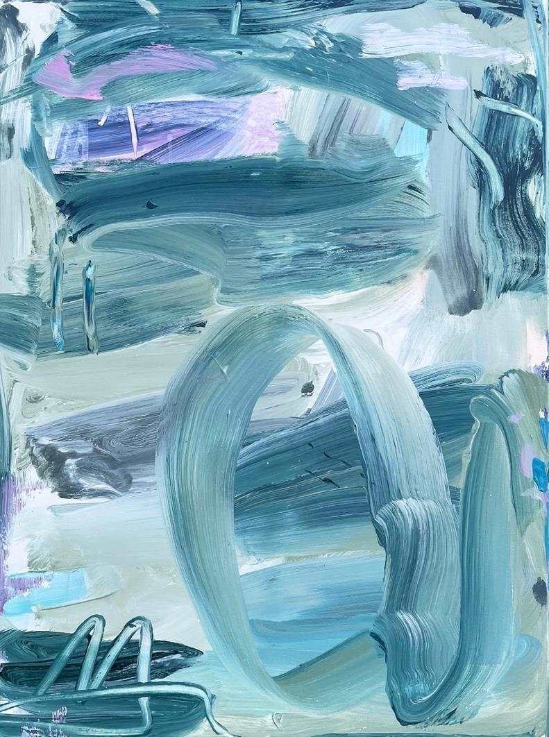 Marcus Aitken | Vortex by Nitra Gallery  Image: Marcus Aitken, Vortex, Acrylic on canvas, 78x58cm