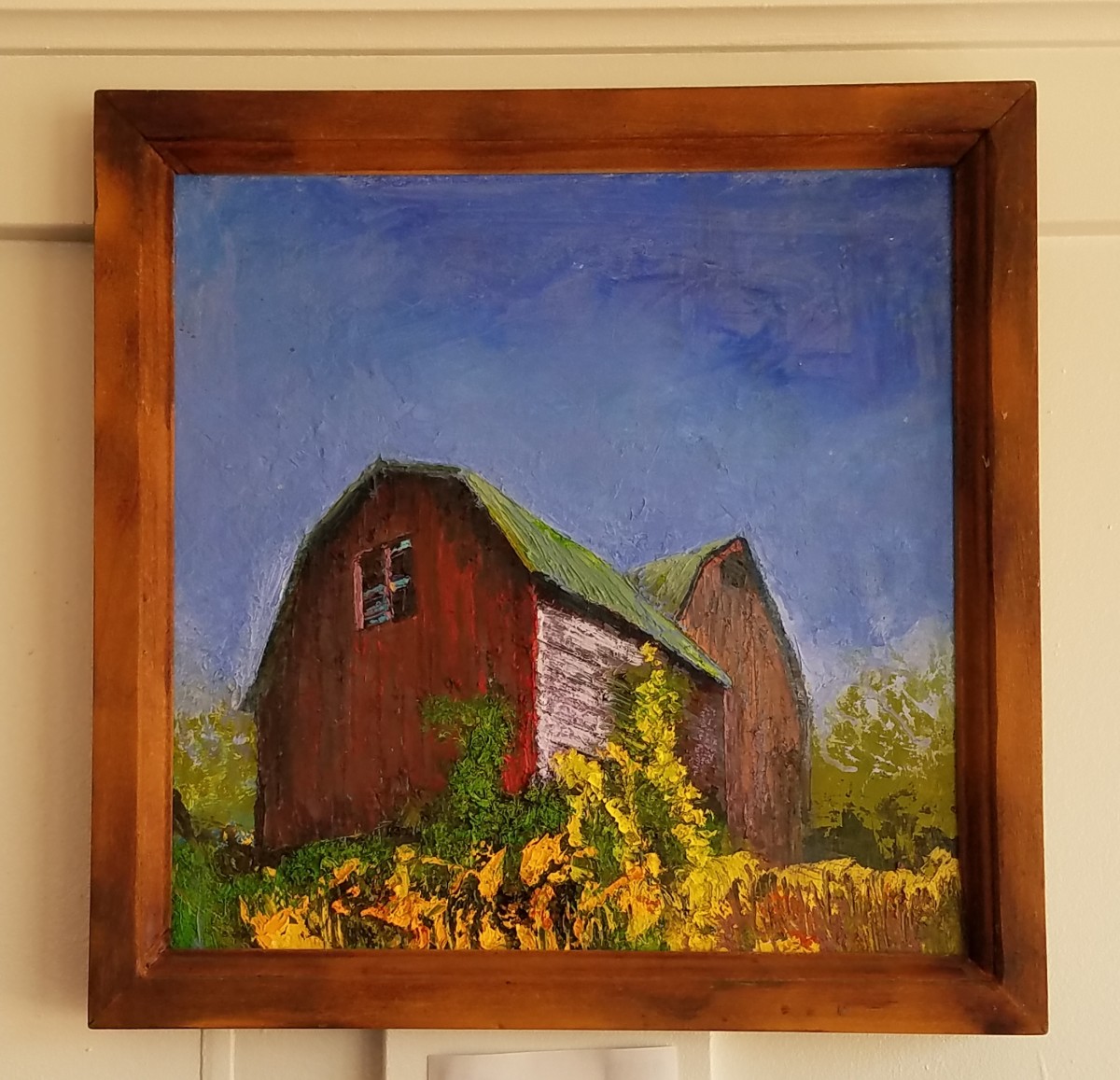 Douglassville WHERE IS THIS PAINTING? by Barnlady 