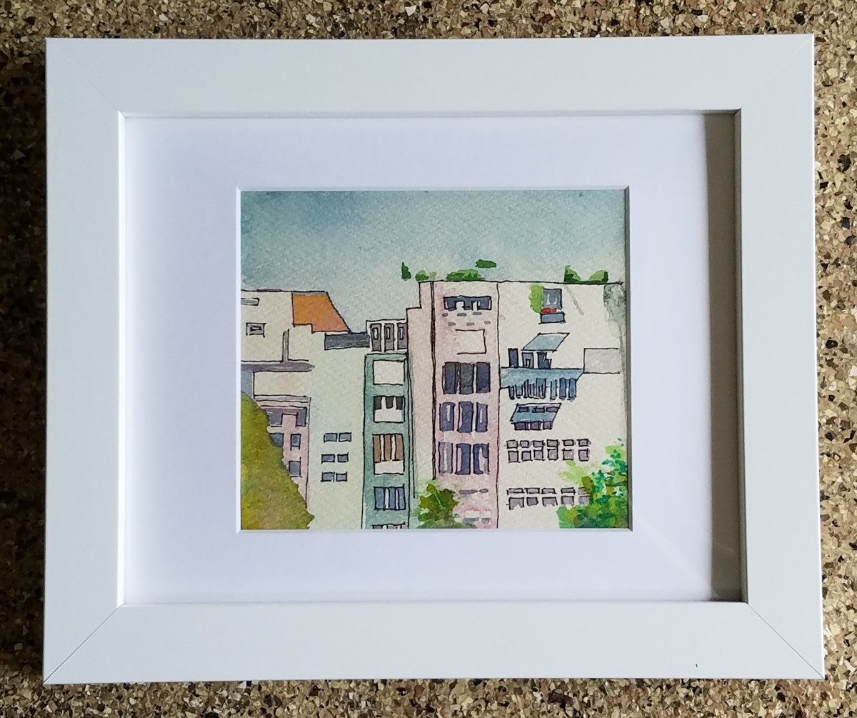 Paris: Georges Pompidou Neighbors by Barnlady 