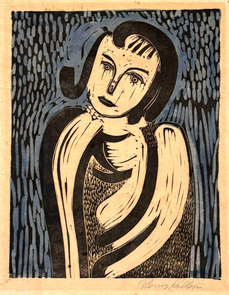 A Fashionable Woman by Henry Kallem 