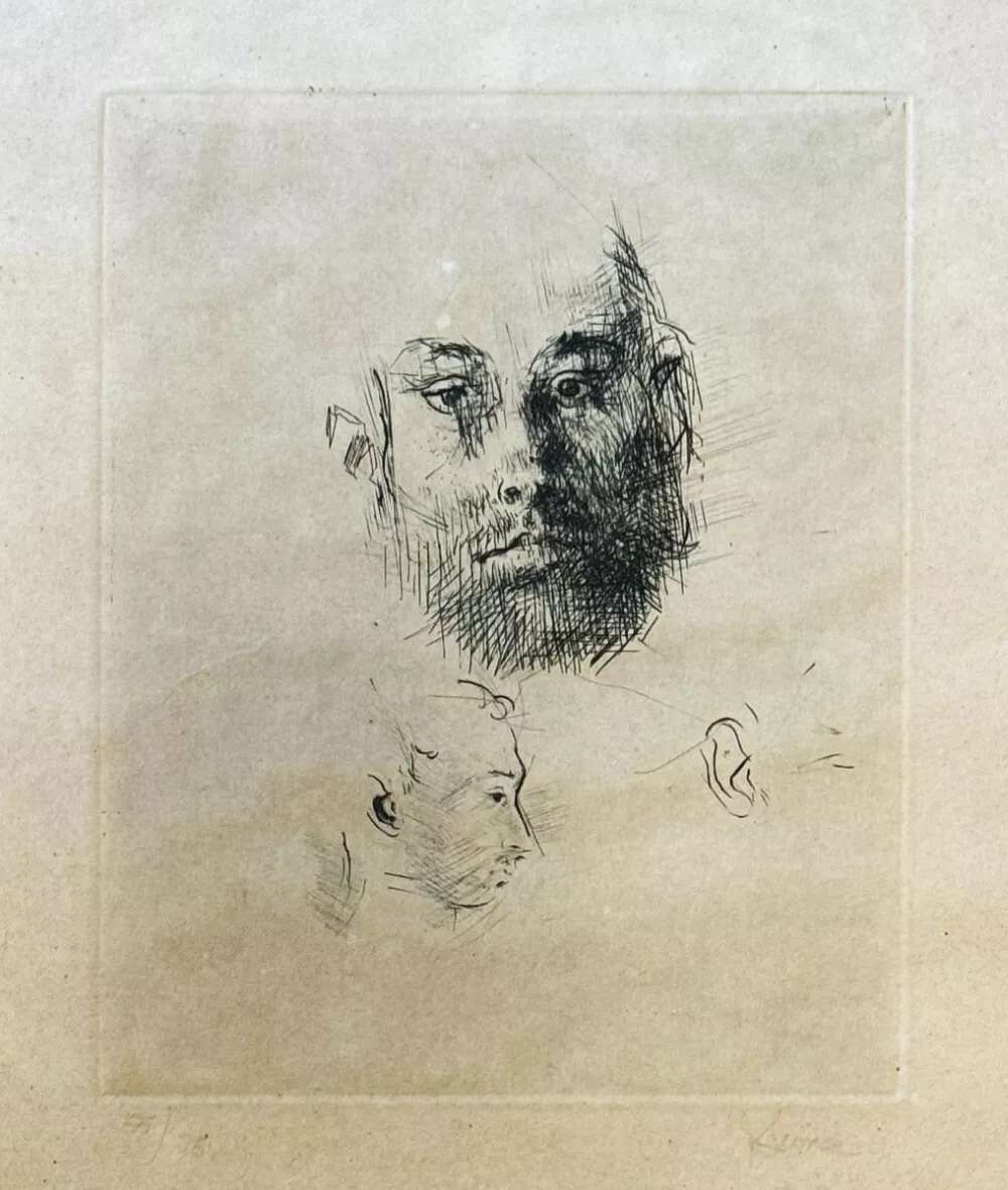 Portrait of a Bearded Man by Jack Levine 