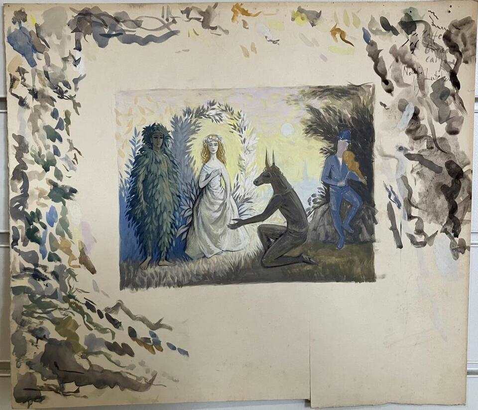 Mythological creatures wedding by Antony Baynes 