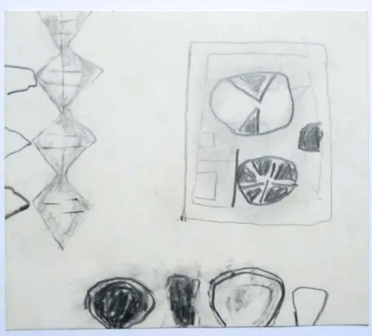 Henry Cliffe (1919-1983) Original Pencil (Prov: Artist's Estate sale ) by Henry Cliffe 