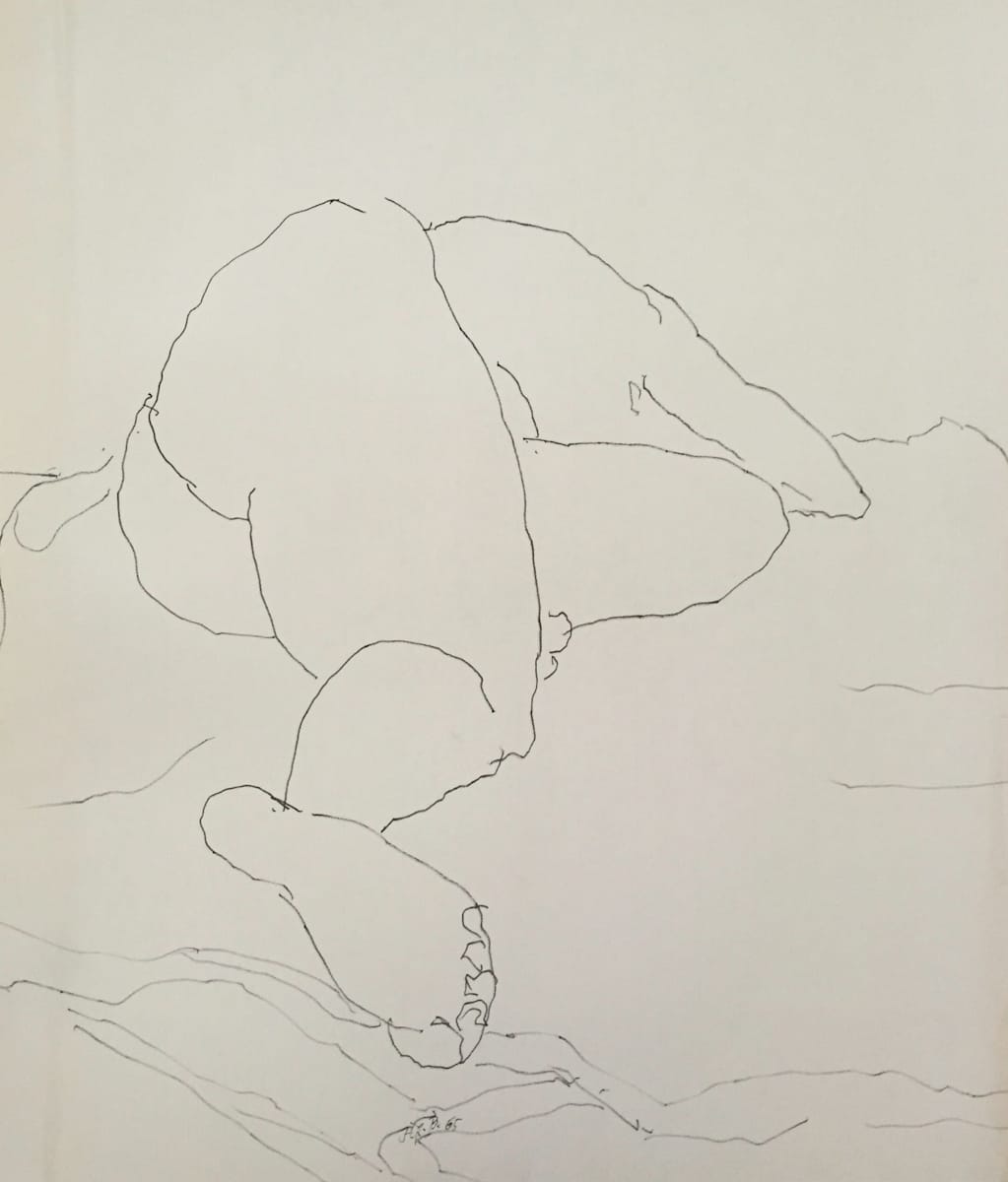 Nude Female Laying Down by Frank J Bette, Image 1.