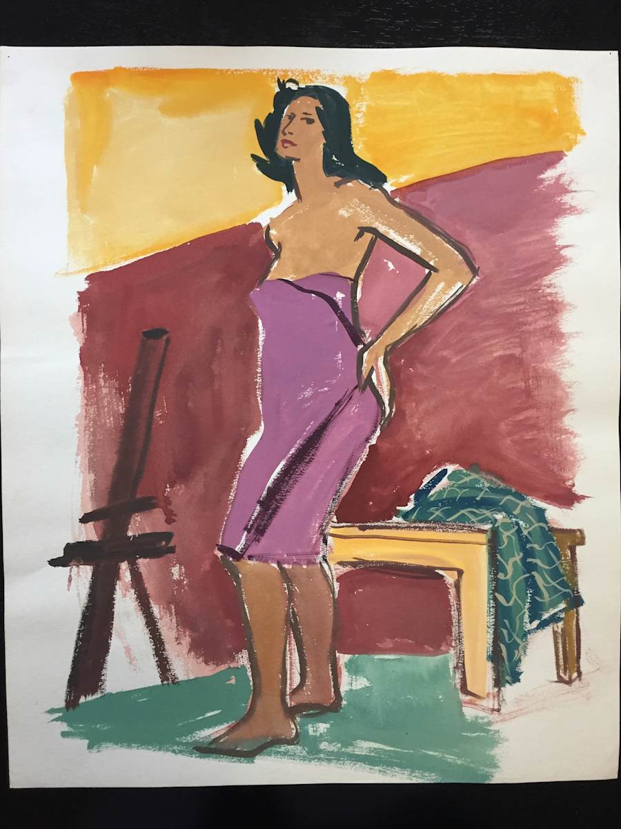 Pink Towel by Jerry & Ruth Opper Estate, Image 4.