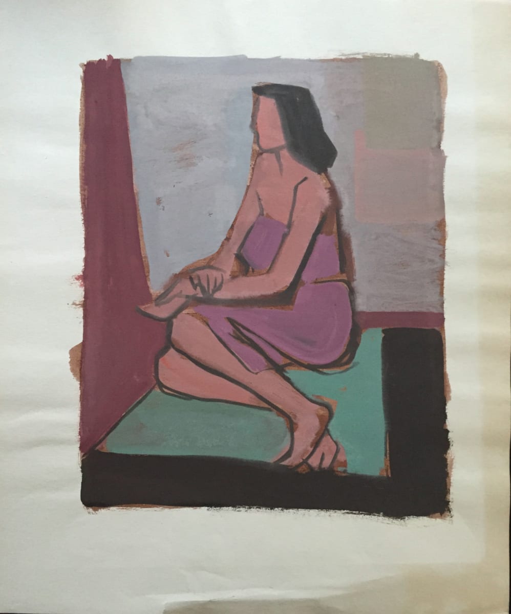 Black Floor by Jerry & Ruth Opper Estate, Image 5.