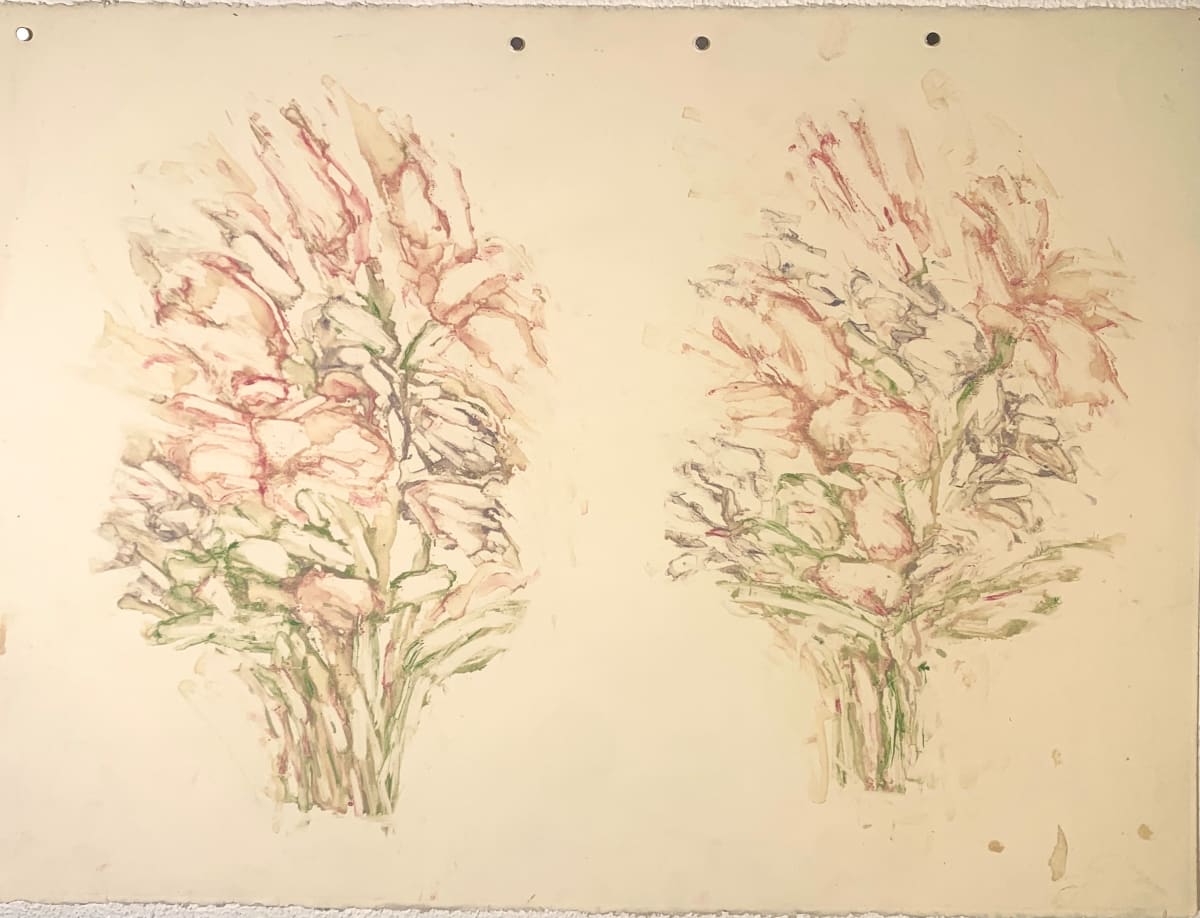 "Two Florals" by Unknown, Image 6.