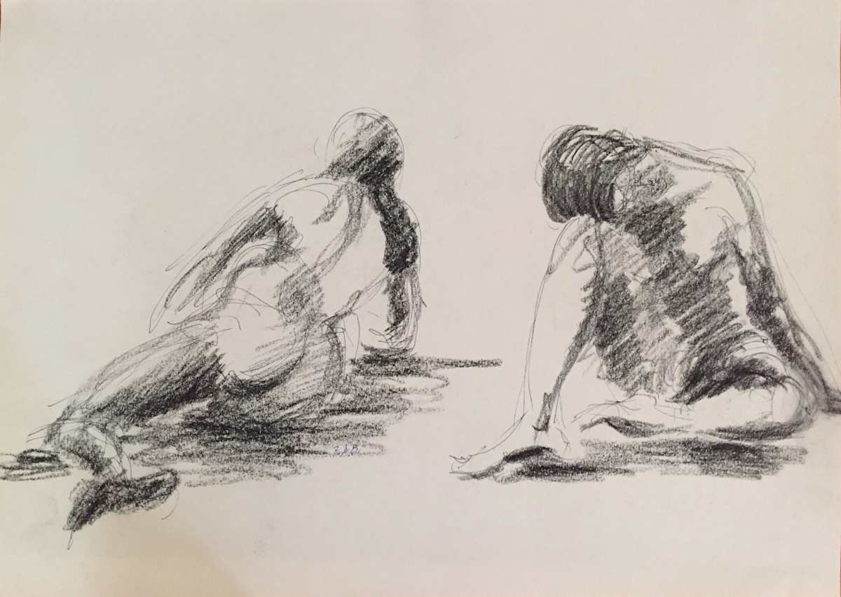 Two Female Nudes by Frank J Bette, Image 1.