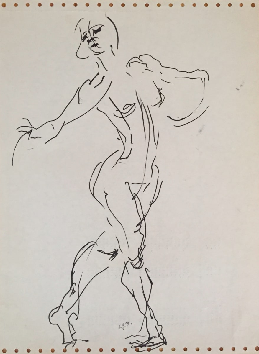 Dancing Woman by Frank J Bette 