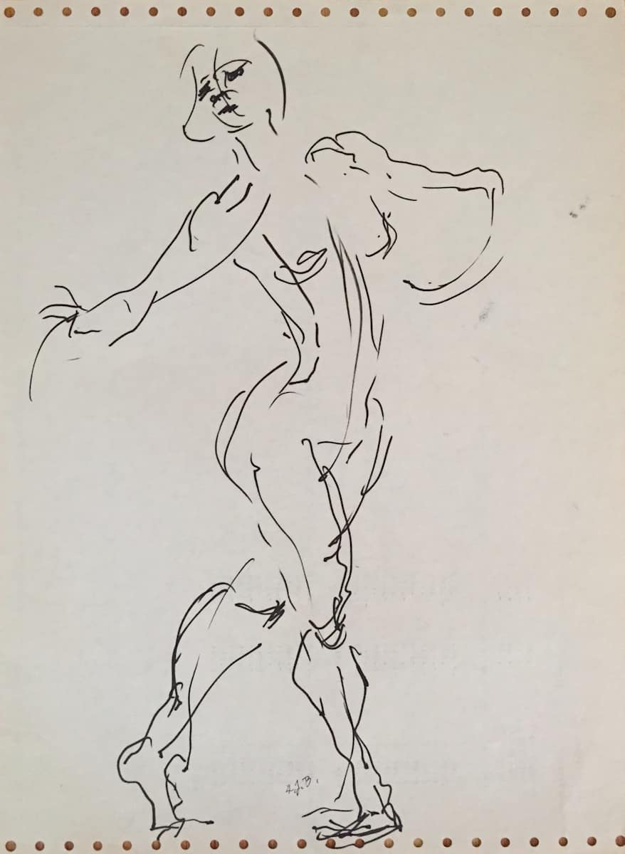 Dancing Woman by Frank J Bette, Image 1.