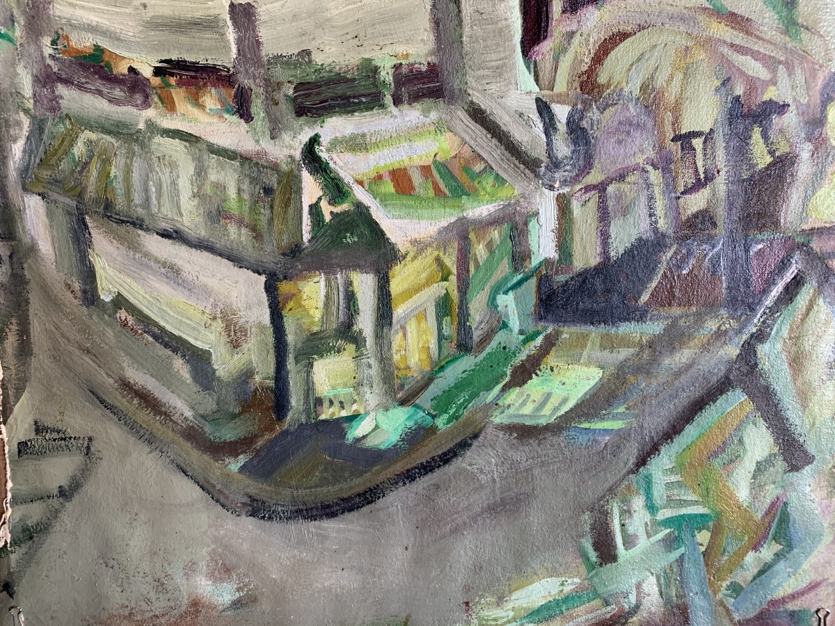 Green Store by Fred  Griffing 