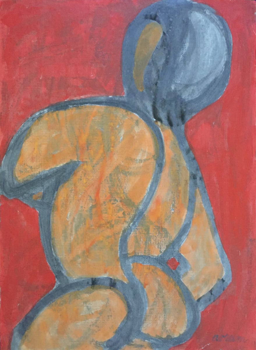 Figure Study by Avrum Rubenstein, Image 1.