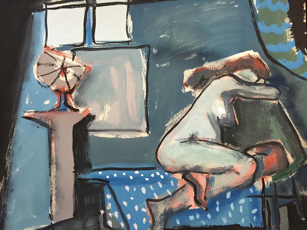 Blue Woman, Image 1.