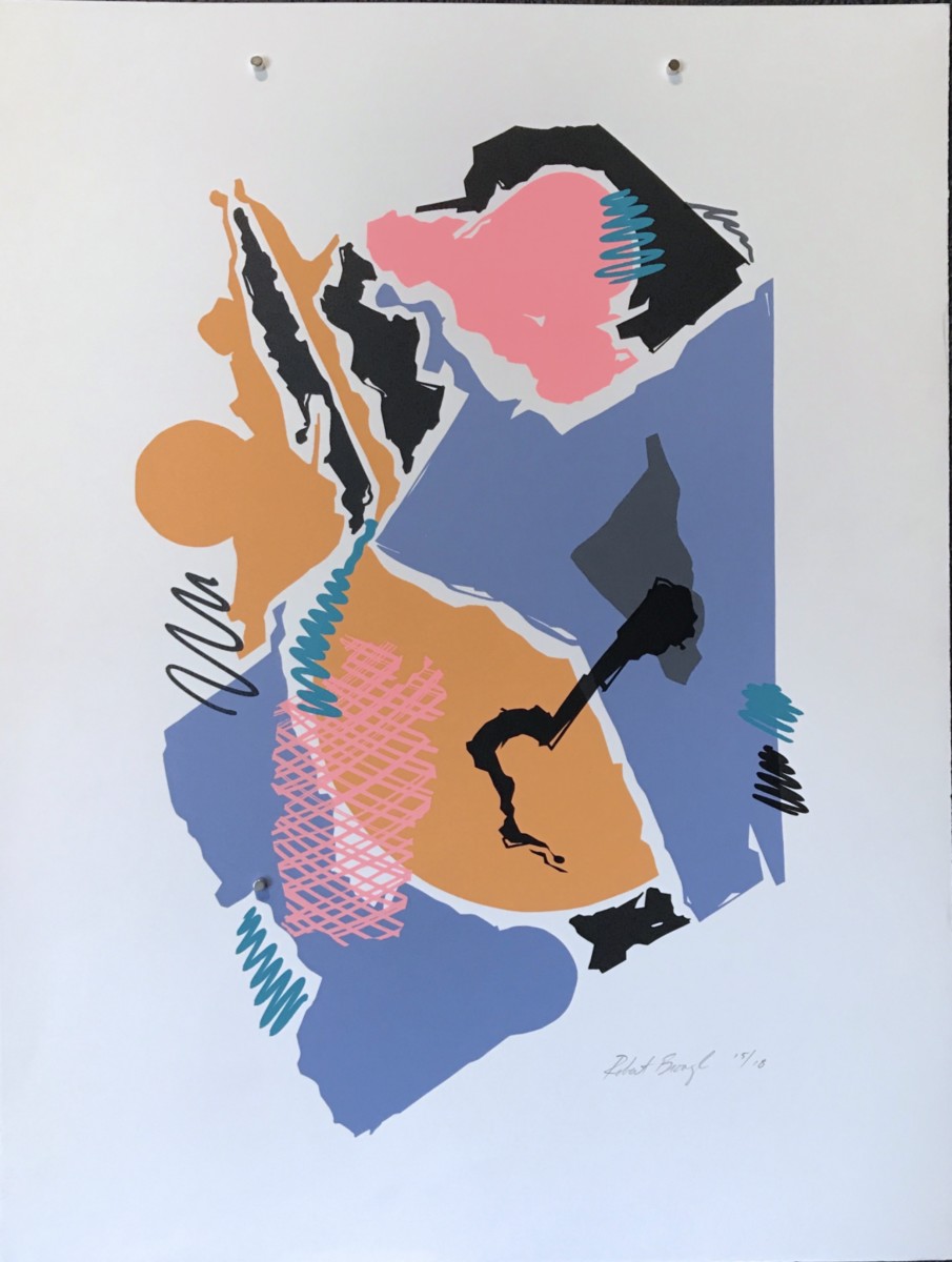 Neon Abstract by Robert Broagl  