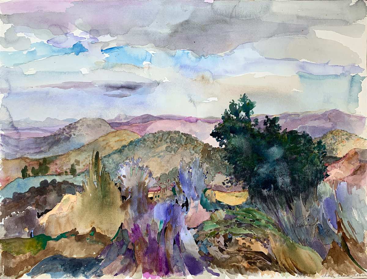 1979 "Virginia City, Nevada" Landscape Watercolor Painting Acclaimed Illustrator Bill Shields by Bill Shields, Image 2.