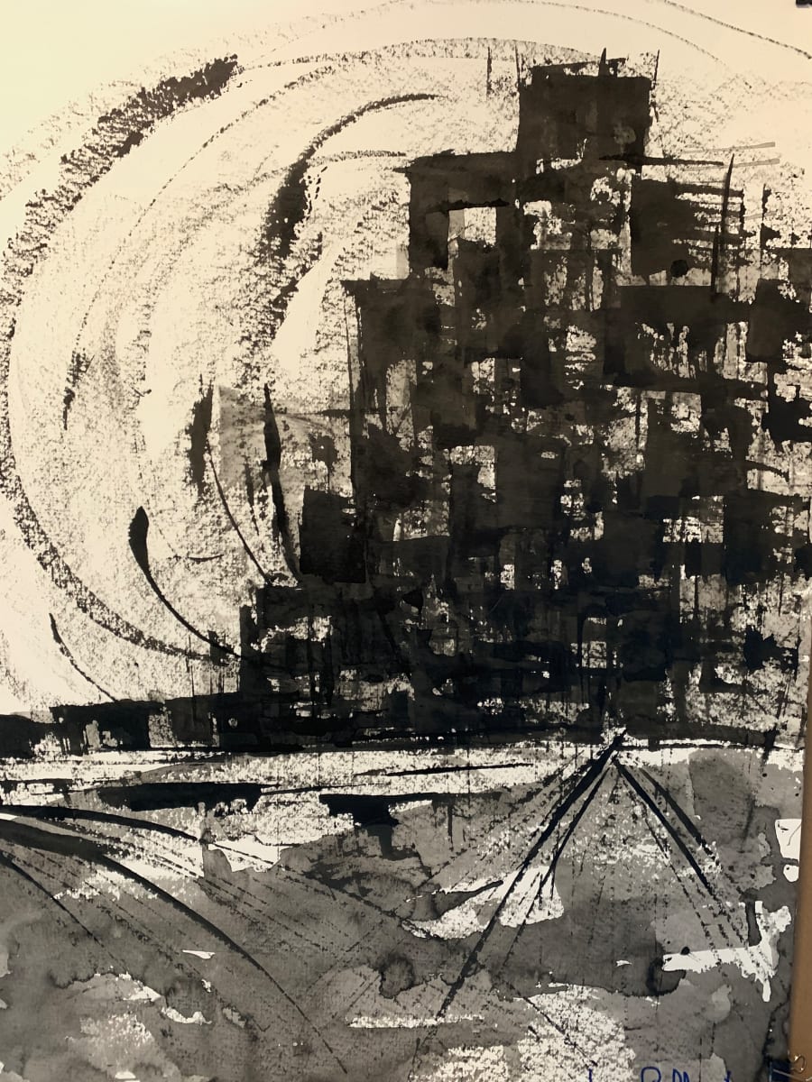 Cityscape of Black and White by Leon  Collard, Image 4.