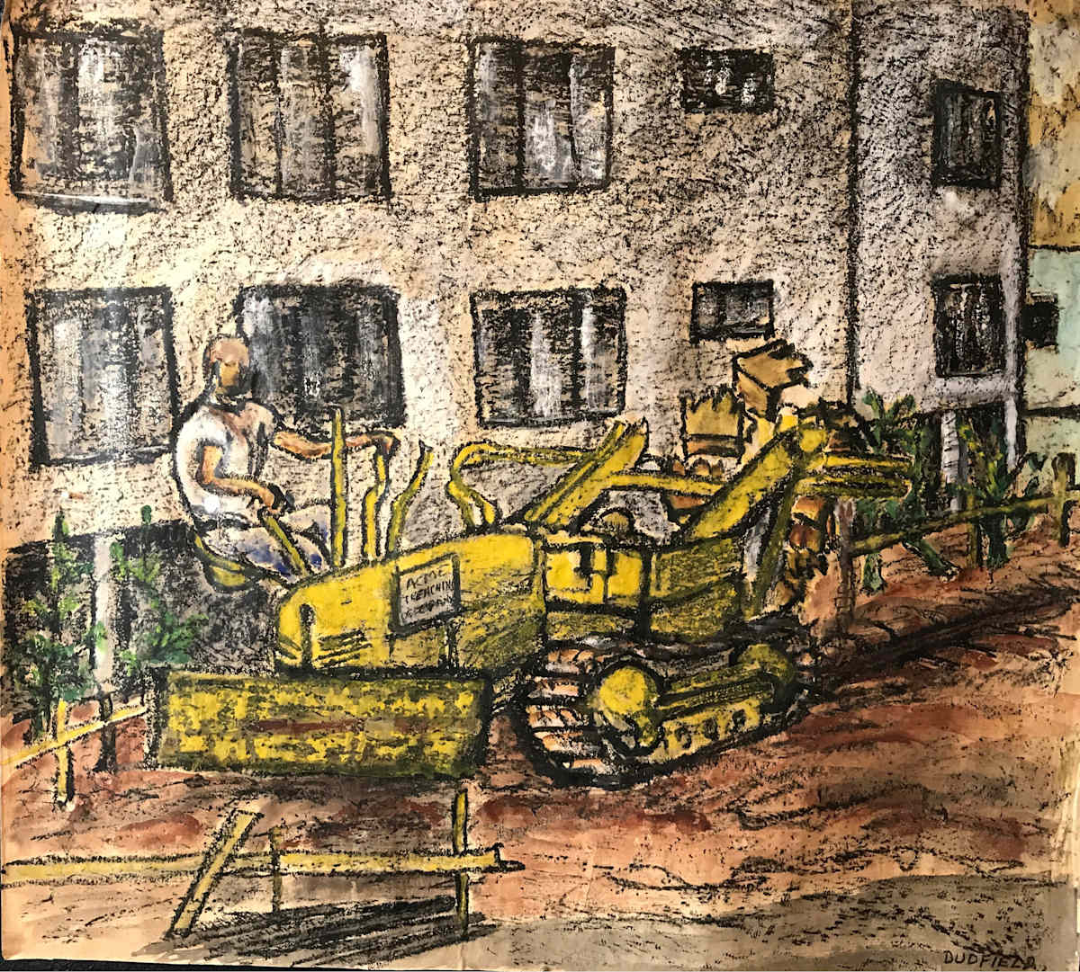 Tractor at work by Gloria Dudfield, Image 8.