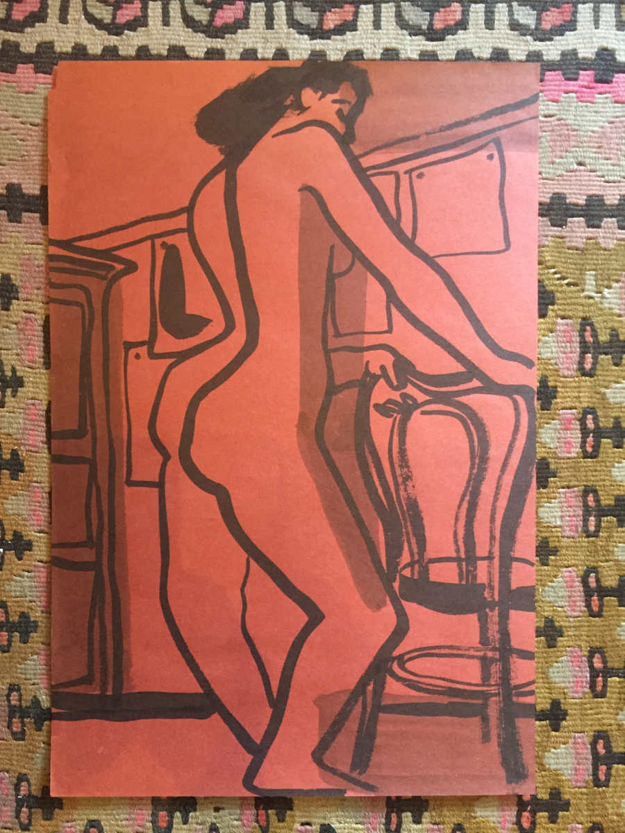 Bent Wood Chair, Image 1.