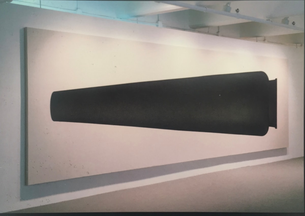 "Death" Charcoal Cross-Hatch Drawing on Canvas 1970s Jack Scott by Jack Scott, Image 1.