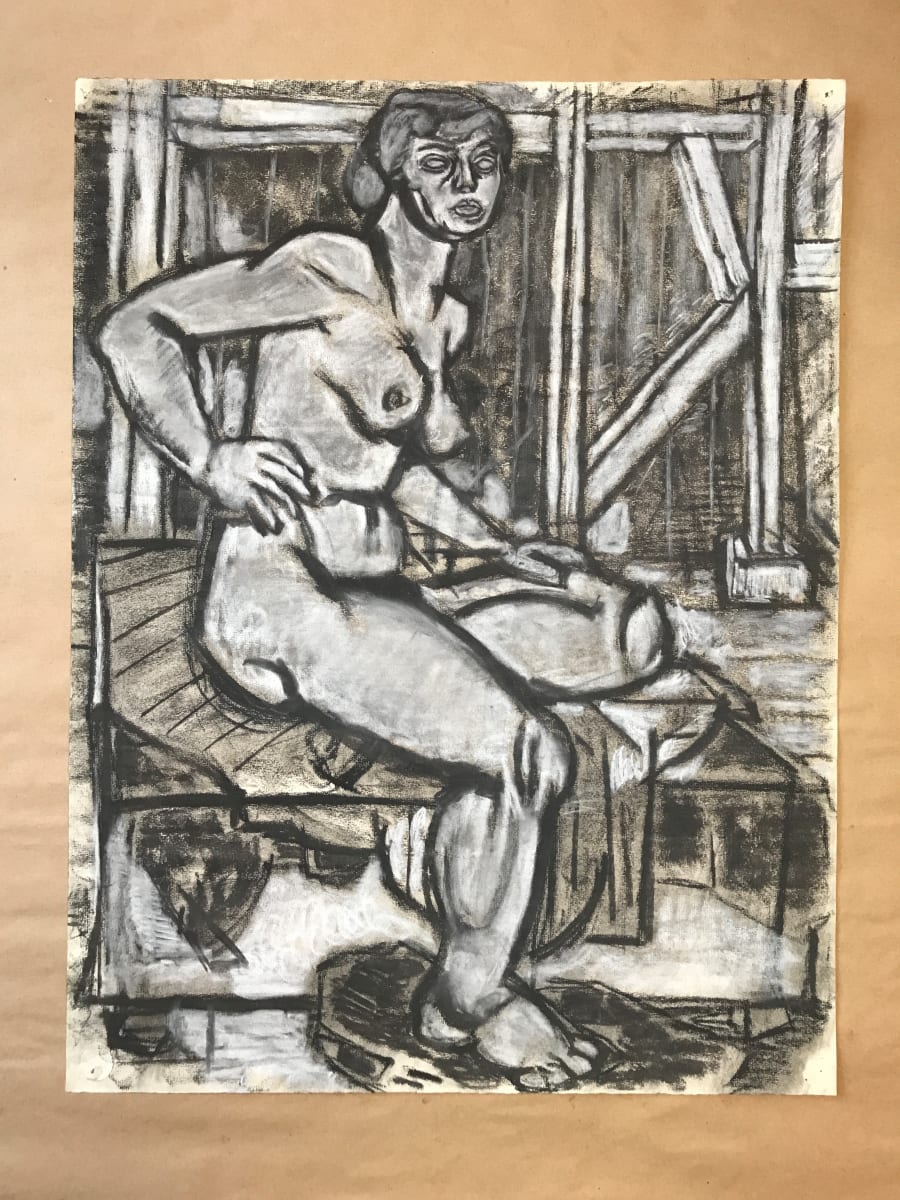 Nude in Barn by John Bowers, Image 8.