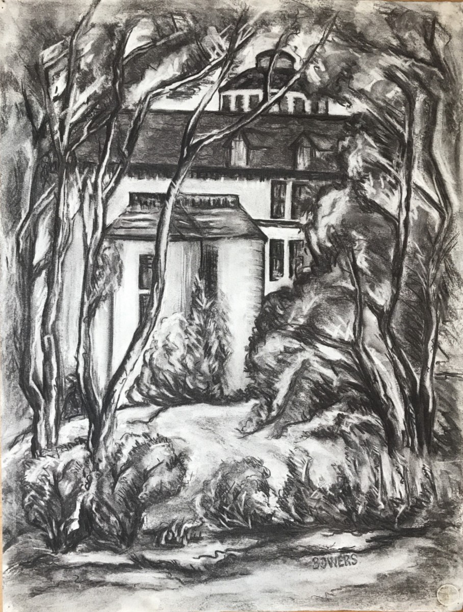 UC Berkeley View Through Trees by John Bowers 