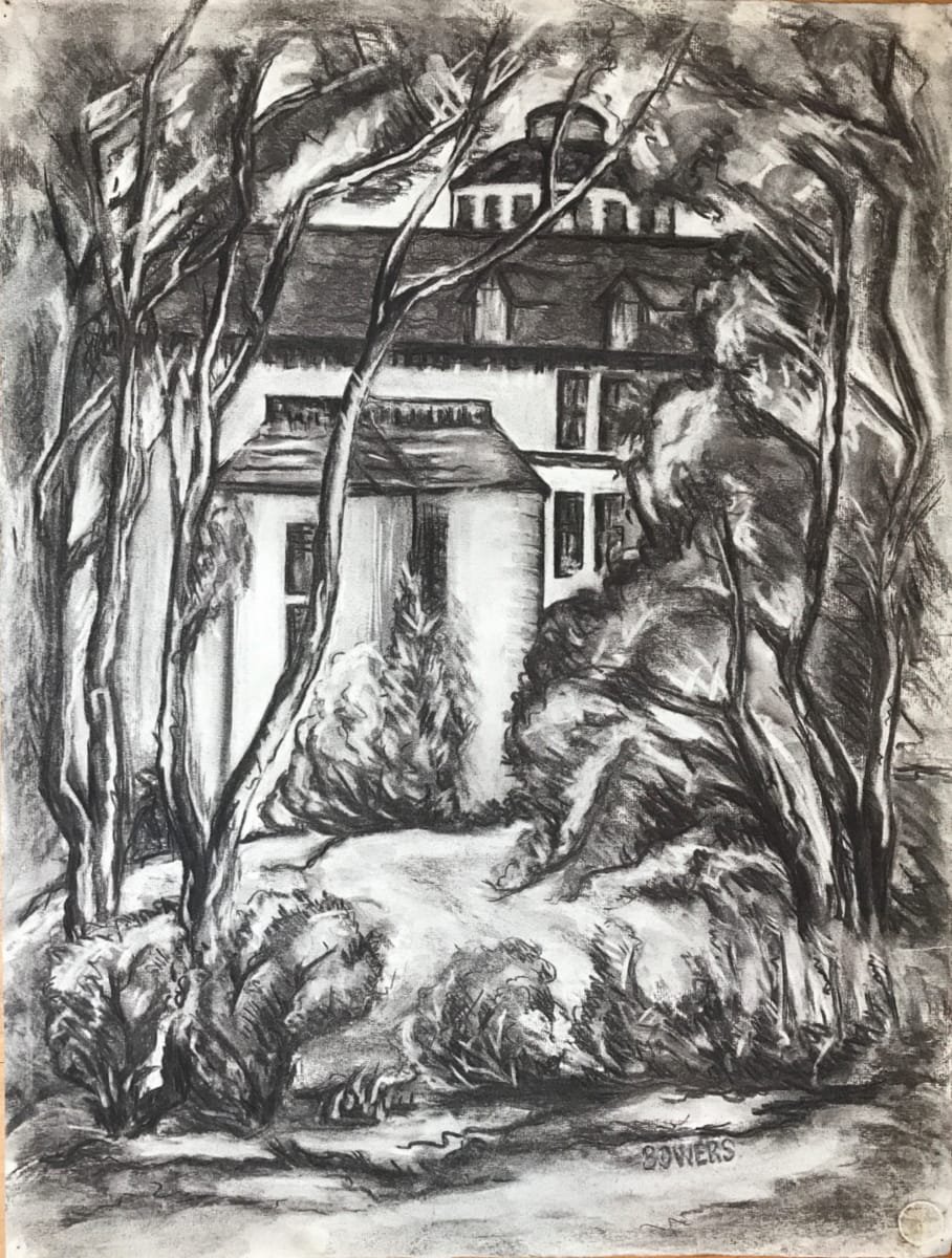 UC Berkeley View Through Trees by John Bowers, Image 6.