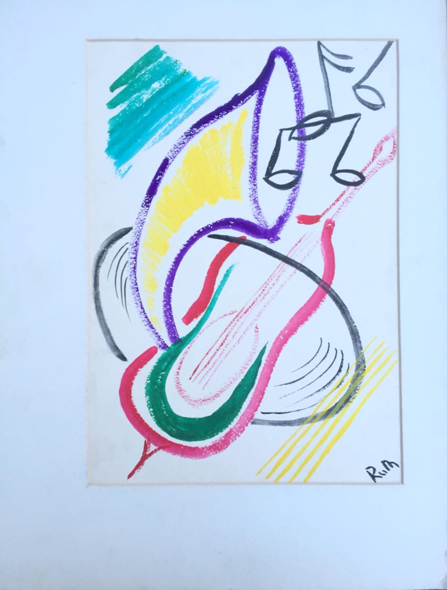Abstract Expressionism Painting 1950s, Image 6.