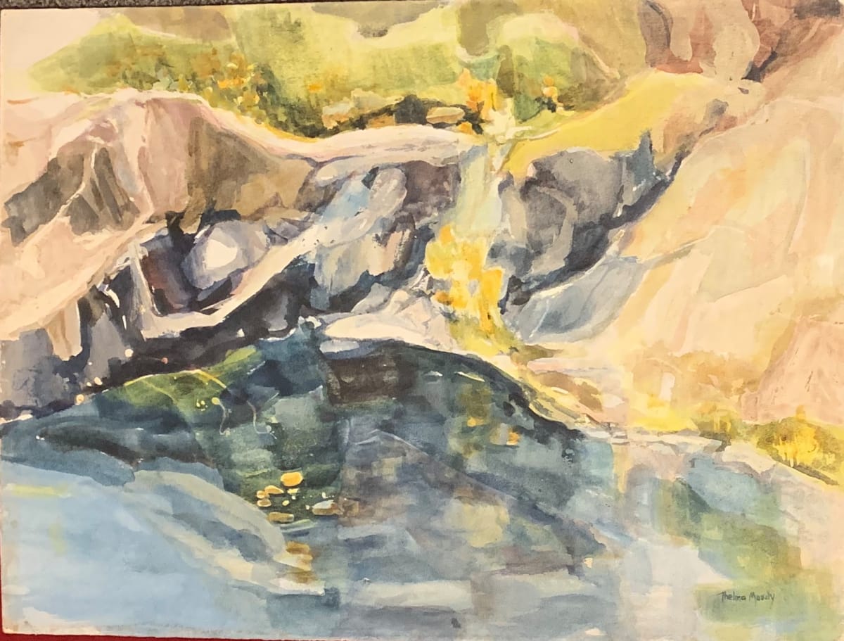 River Bank by Thelma Corbin Moody, Image 1.