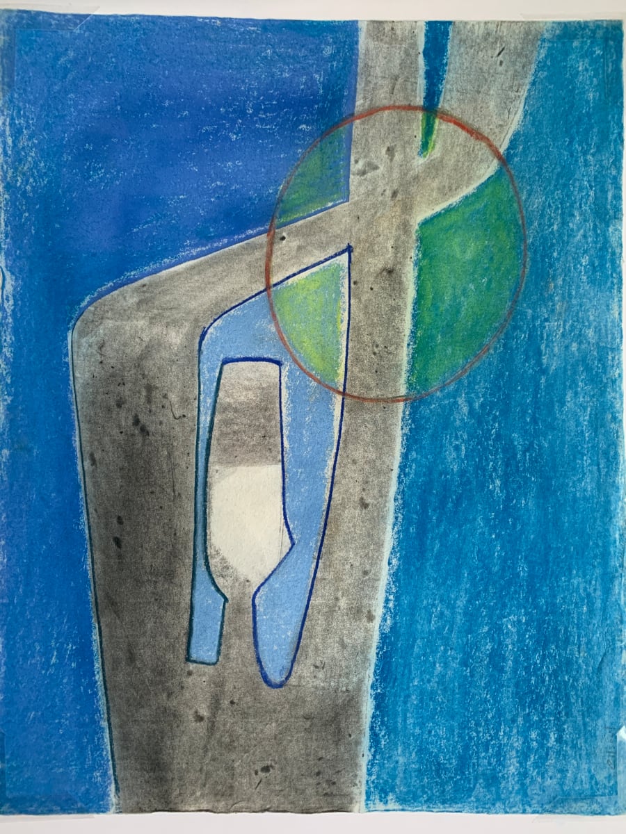 "Blue Abstract Figure" by Benoit Gilsoul, Image 7.
