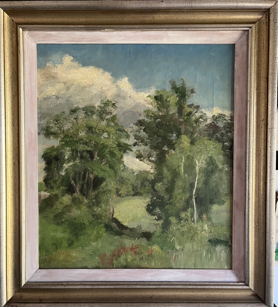 Landscape with Blue Sky by Unknown 