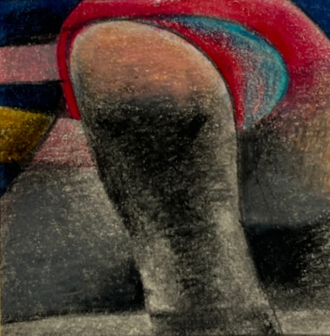 Micro Biomorphic Abstract Drawing III by Bill Shields, Image 3.