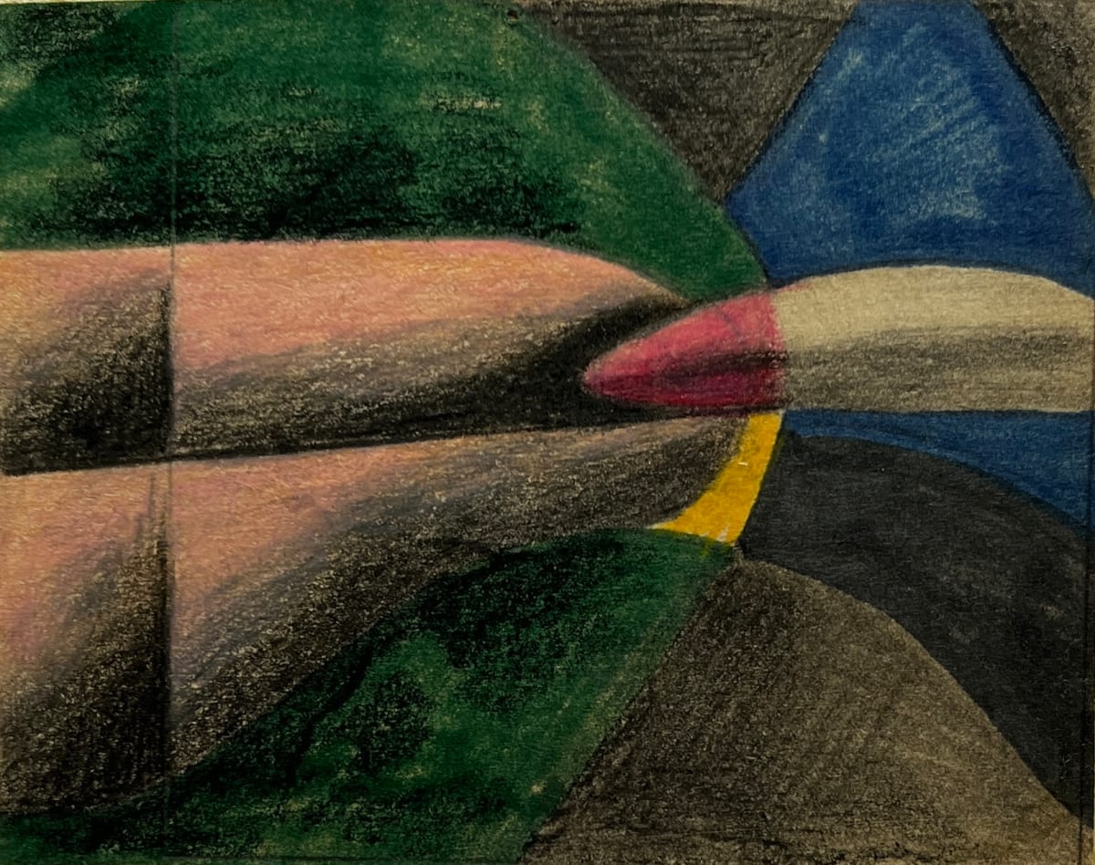 Micro Biomorphic Abstract Drawing IV by Bill Shields, Image 3.