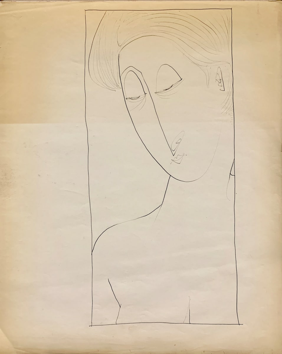 "Matisse Like Face" by Donald  Stacy, Image 3.