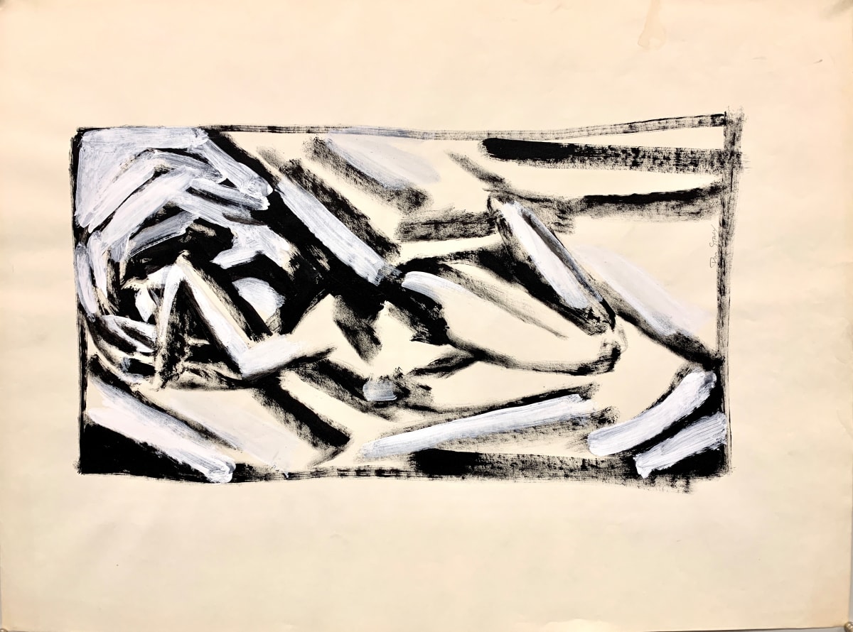 "Curled Up Cubist" by Donald  Stacy 