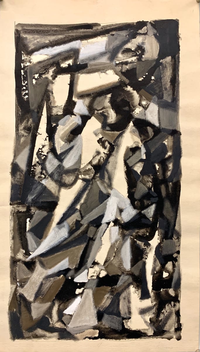 "Study for Abstract #4" by Donald  Stacy, Image 6.