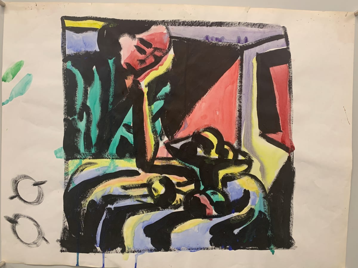 "Women and Fruit" by Donald  Stacy 